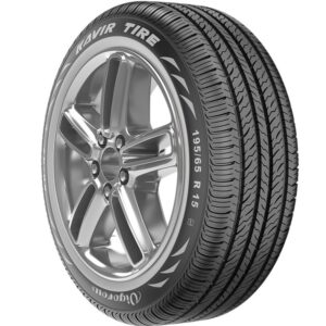 لاستیک کویرتایر KB47 سایز 195/65R15، تایر مناسب چهار فصل با طراحی آج متعادل