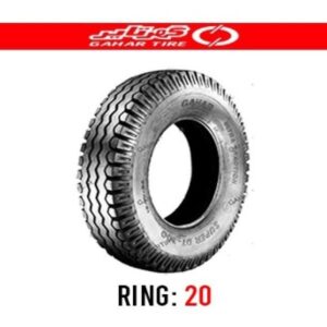 لاستیک خودرو گهر مدل DT300 (گل جلو نخی،درجه یک) سایز 12.00R20