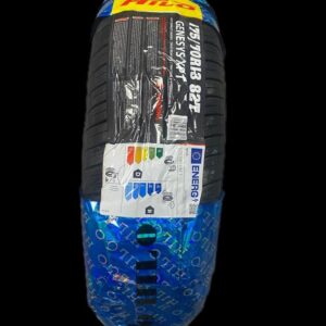 لاستیک هیلو سایز 175/70R13، تایر چهار فصل خودروهای سواری، نمای نزدیک از آج و دیواره