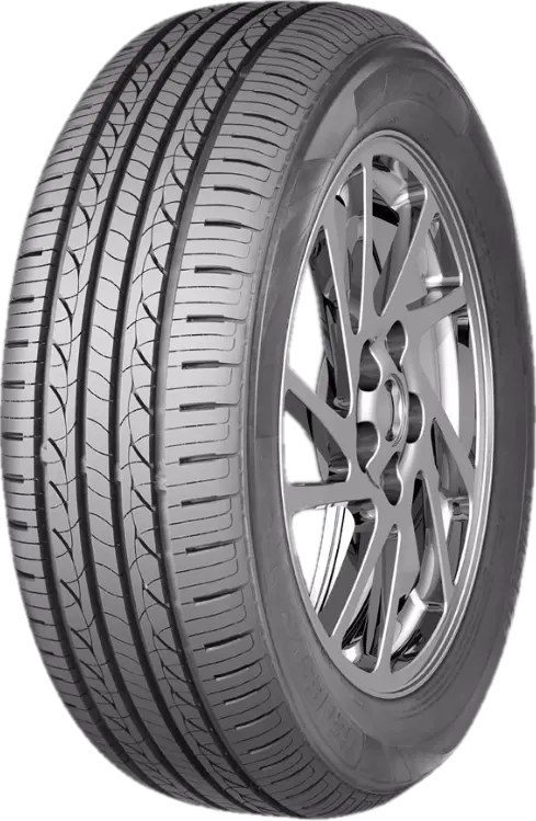لاستیک هیلو سایز 205/60R15، تایر چهار فصل خودروهای سواری، نمای نزدیک از آج و دیواره
