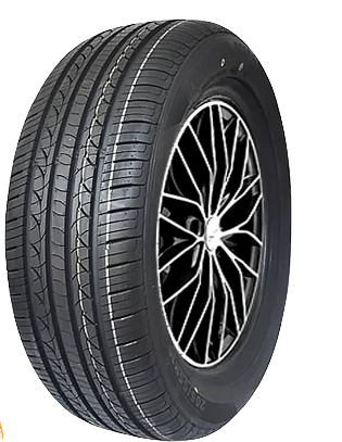 لاستیک هیلو سایز 205/60R14، تایر چهار فصل خودروهای سواری، نمای نزدیک از آج و دیواره