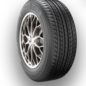 لاستیک سایز 165/70/13 یزد تایر مدل ساترن، مناسب خودروهای سواری، نمای نزدیک از آج و ساختار رادیال لاستیک»