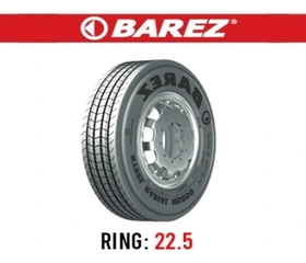 تصویر لاستیک (تایر) بارز مدل HS850 (گل جلو) سایز 315/70R22.5