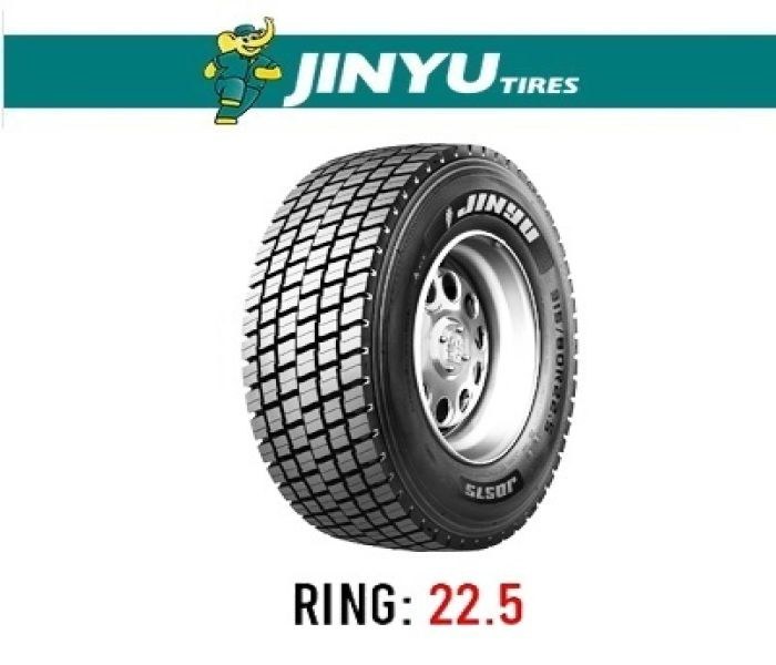 لاستیک کامیونی جینیو سایز 315/80R22.5 گل عقب مدل JDT75 مناسب محور عقب