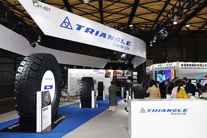 تصویر برند Triangle تراینگل در نمایشگاه لاستیک سال 2022  | لاستیک مال 