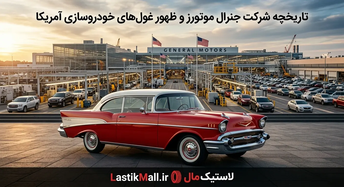 تاریخچه شرکت جنرال موتورز و ظهور غولهای خودروسازی آمریکا
